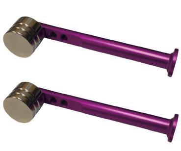 Magnet Karosseriehalter hinten purple 60mm